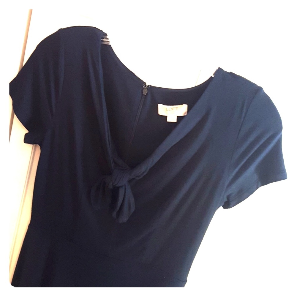 NWT LOFT dress (dark navy blue)